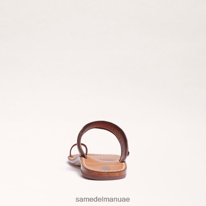 بني قيقب أحذية Sam Edelman نحيف صندل بحلقة أصابع القدم من مارجيت 246L6T261