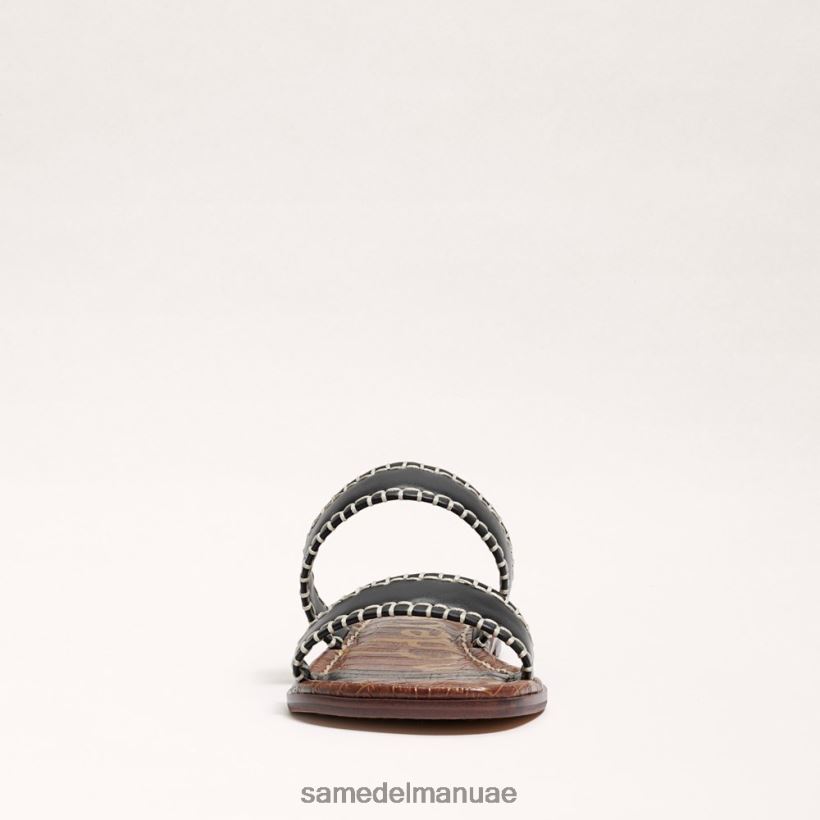أسود أحذية Sam Edelman نحيف صندل جينا المنزلق 246L6T262