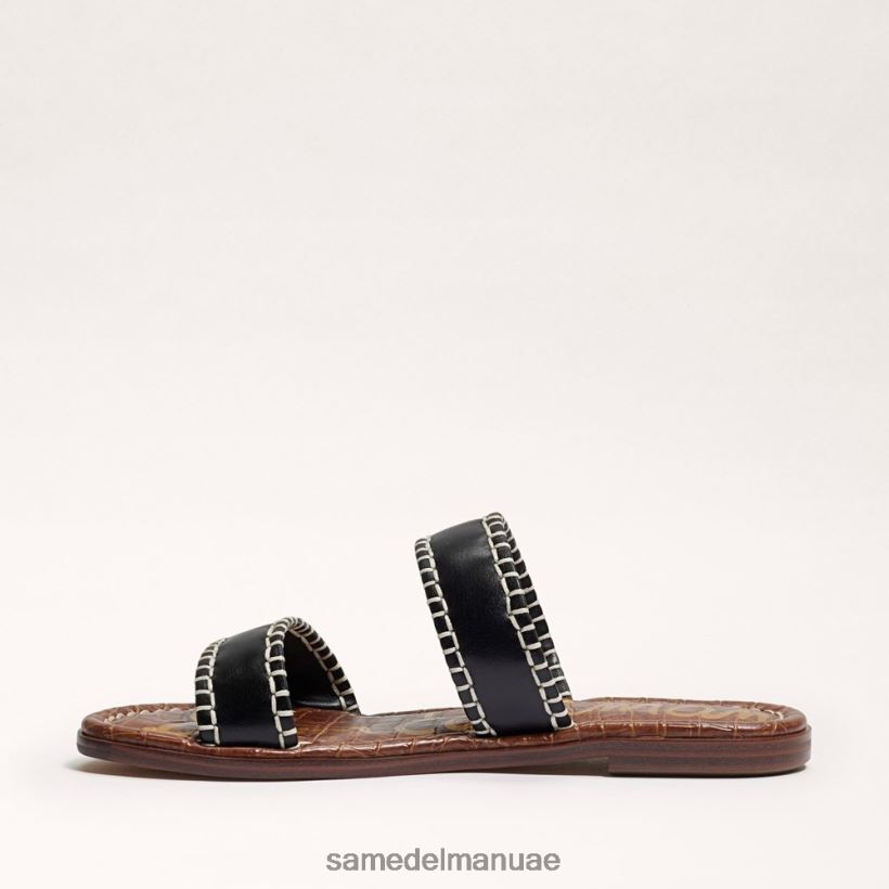أسود أحذية Sam Edelman نحيف صندل جينا المنزلق 246L6T262