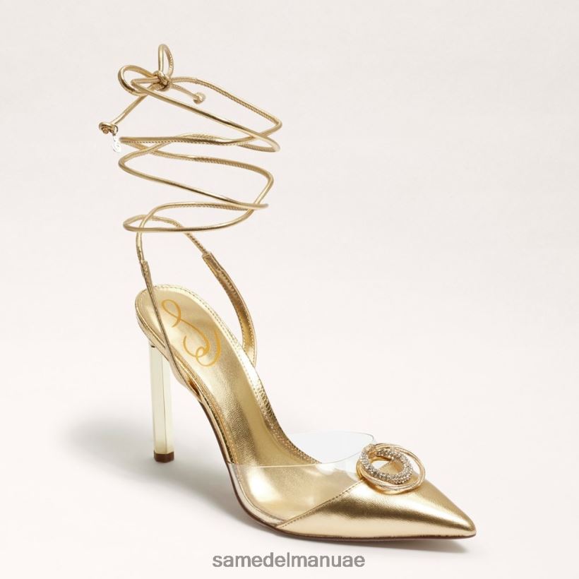 العنبر الذهب أحذية Sam Edelman نحيف أدريان سترابي خنجر 246L6T268