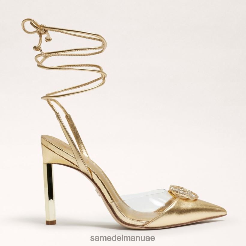 العنبر الذهب أحذية Sam Edelman نحيف أدريان سترابي خنجر 246L6T268
