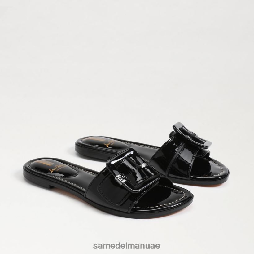 أسود أحذية Sam Edelman نحيف صندل منزلق 246L6T28