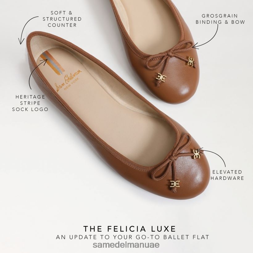 سرج أحذية Sam Edelman نحيف شقة باليه فاخرة من فيليسيا 246L6T282
