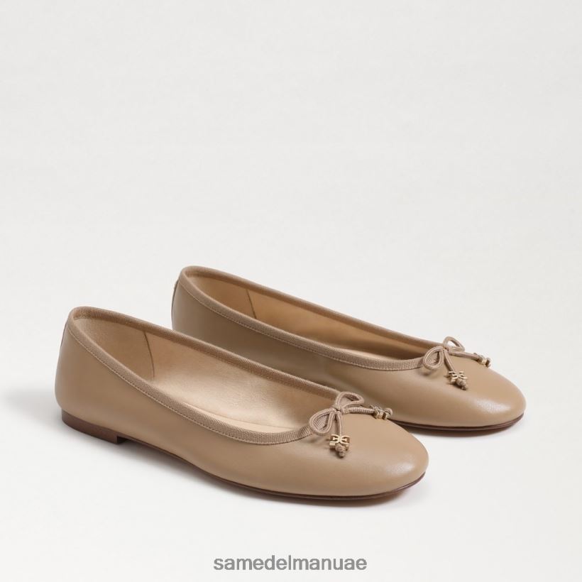 بيج فاتح أحذية Sam Edelman نحيف شقة باليه فاخرة من فيليسيا 246L6T283