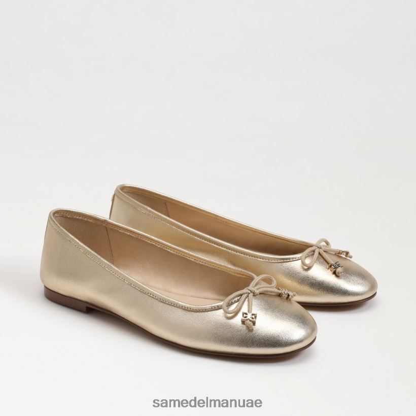 أوراق الذهب أحذية Sam Edelman نحيف شقة باليه فاخرة من فيليسيا 246L6T285