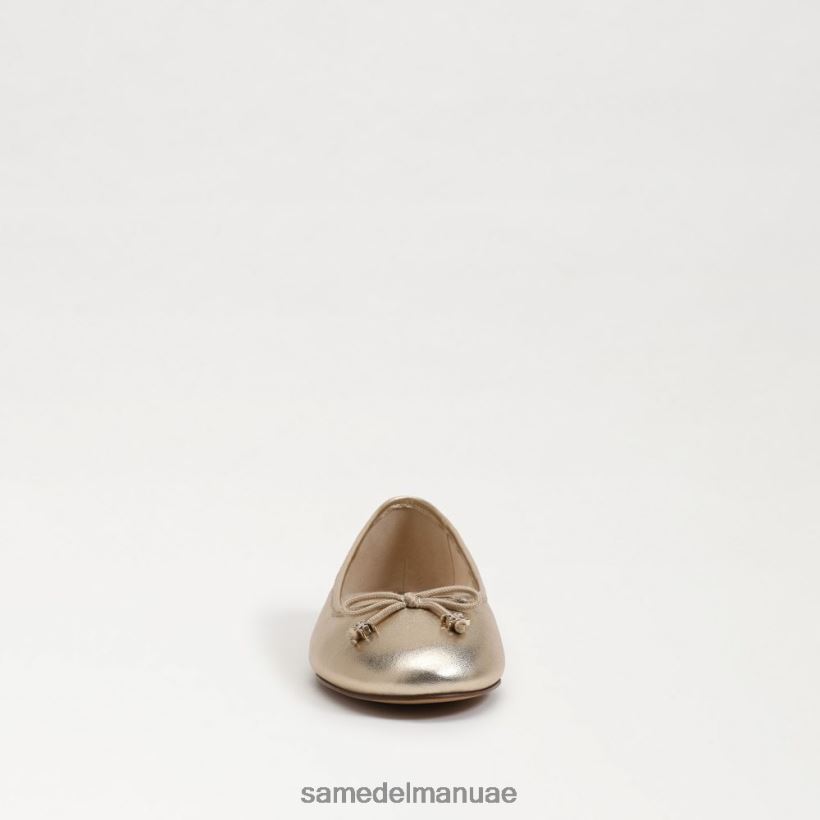 أوراق الذهب أحذية Sam Edelman نحيف شقة باليه فاخرة من فيليسيا 246L6T285