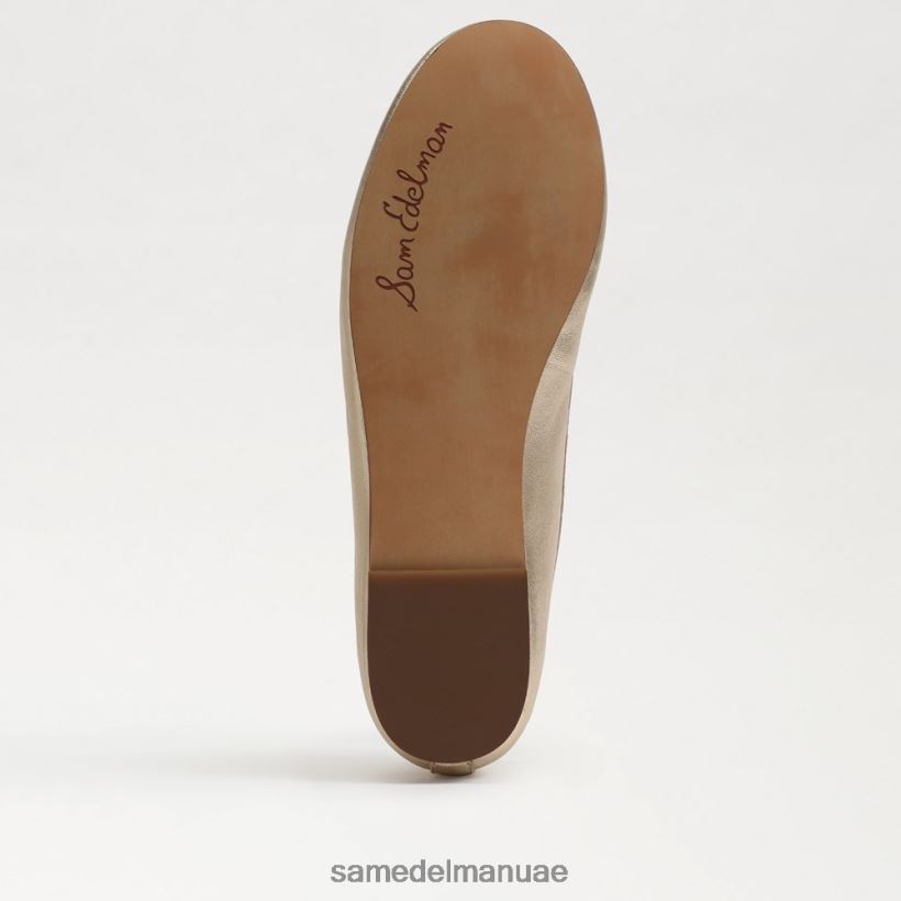أوراق الذهب أحذية Sam Edelman نحيف شقة باليه فاخرة من فيليسيا 246L6T285
