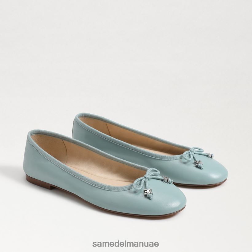المد الأزرق أحذية Sam Edelman نحيف شقة باليه فاخرة من فيليسيا 246L6T286