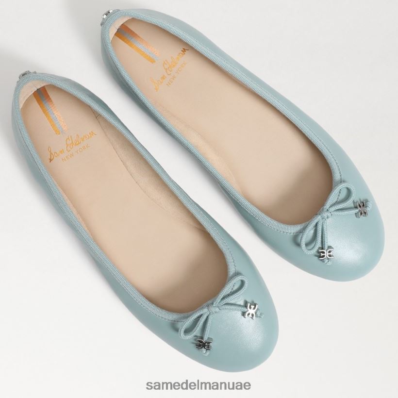المد الأزرق أحذية Sam Edelman نحيف شقة باليه فاخرة من فيليسيا 246L6T286