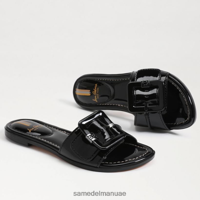 أسود أحذية Sam Edelman نحيف صندل منزلق 246L6T28