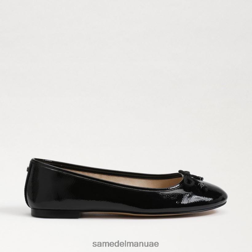 أسود براءة اختراع أحذية Sam Edelman نحيف شقة باليه فاخرة من فيليسيا 246L6T294