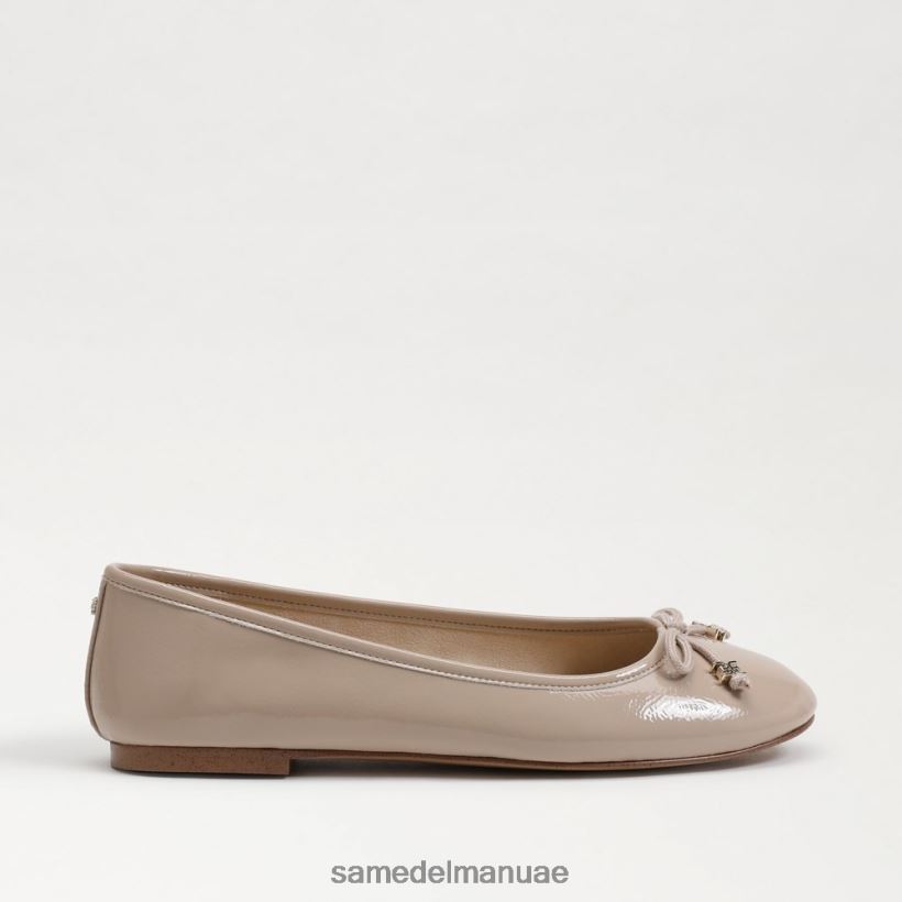 براءة اختراع شاي لاتيه أحذية Sam Edelman نحيف شقة باليه فاخرة من فيليسيا 246L6T295