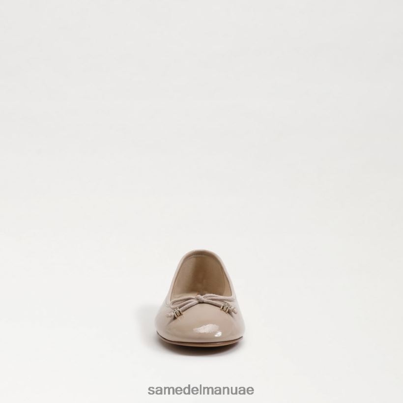 براءة اختراع شاي لاتيه أحذية Sam Edelman نحيف شقة باليه فاخرة من فيليسيا 246L6T295