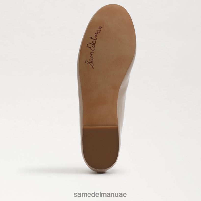 براءة اختراع شاي لاتيه أحذية Sam Edelman نحيف شقة باليه فاخرة من فيليسيا 246L6T295