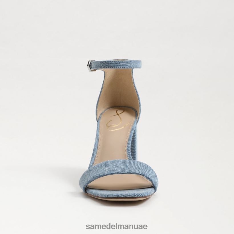 مونتروز الأزرق أحذية Sam Edelman نحيف صندل دانييلا بكعب عريض 246L6T296