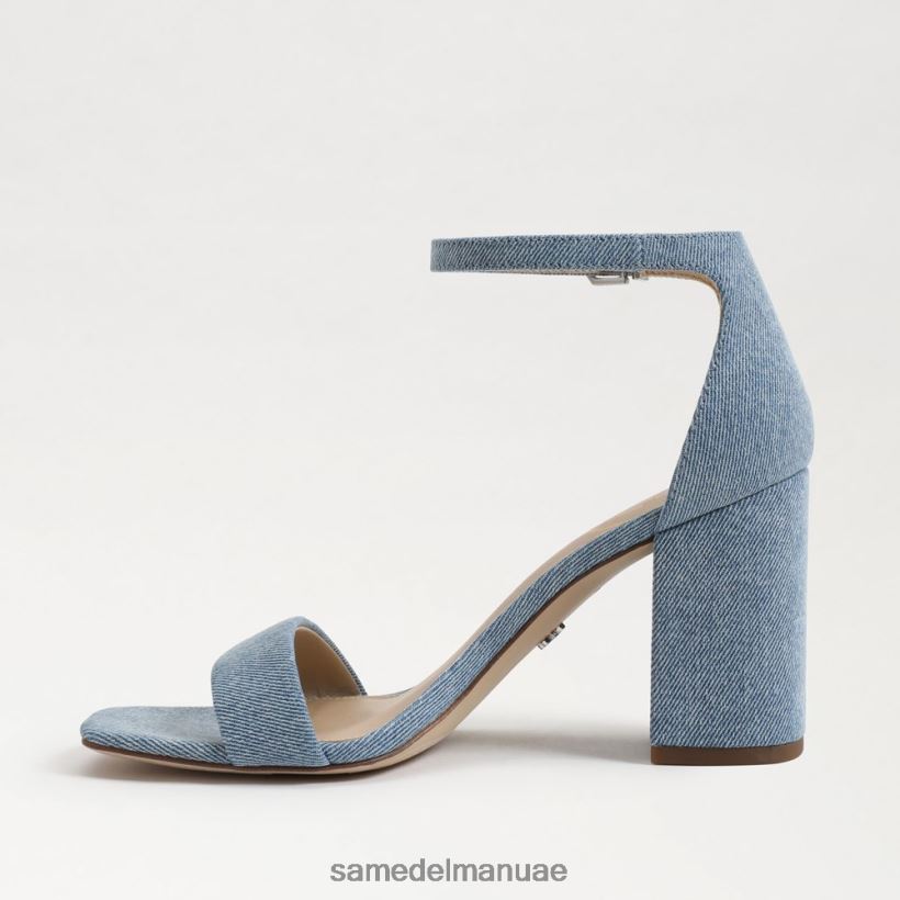 مونتروز الأزرق أحذية Sam Edelman نحيف صندل دانييلا بكعب عريض 246L6T296