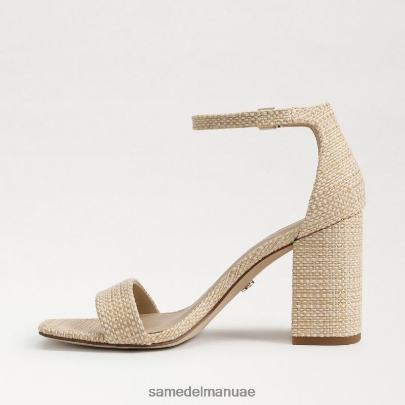 طبيعي أحذية Sam Edelman نحيف صندل دانييلا بكعب عريض 246L6T297