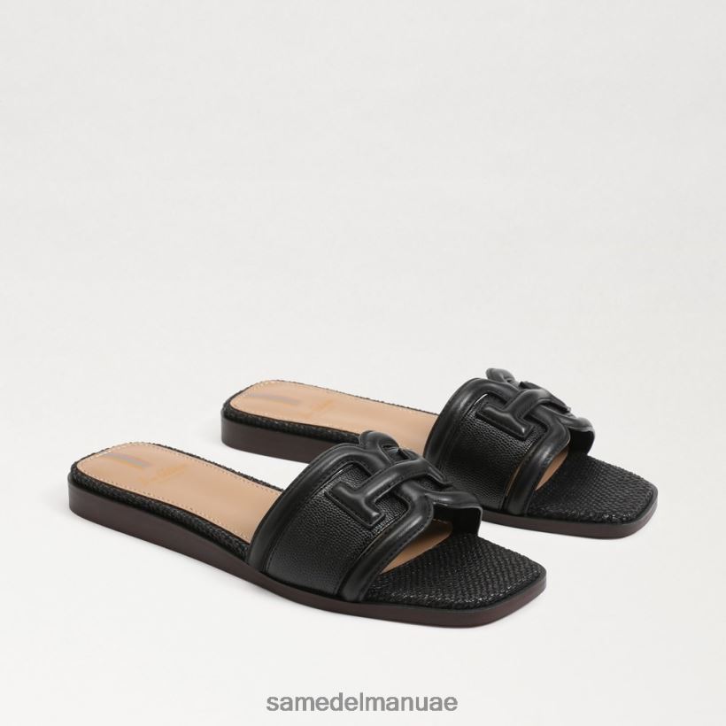 سحلية سوداء أحذية Sam Edelman نحيف صندل ايرينا 246L6T3