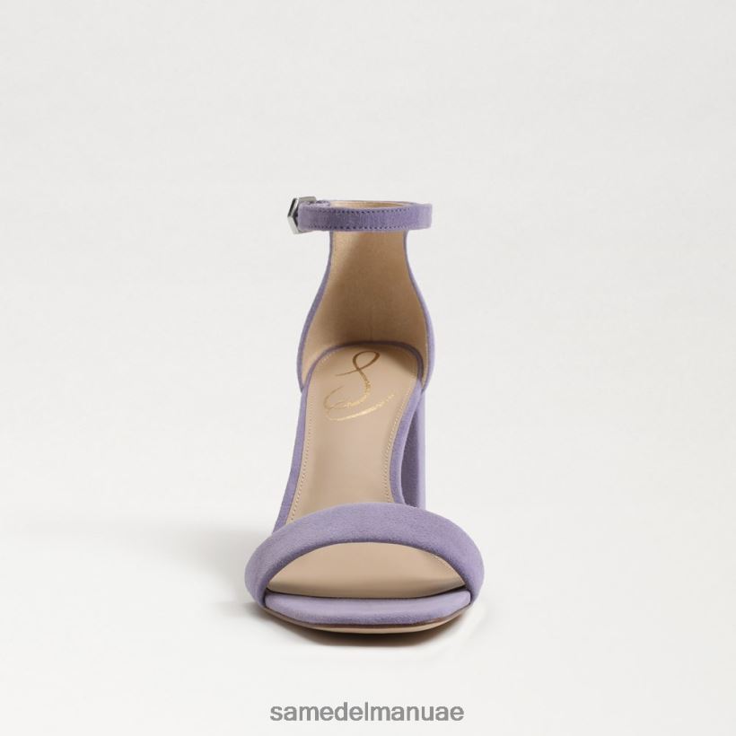 القزحية الأرجوانية أحذية Sam Edelman نحيف صندل دانييلا بكعب عريض 246L6T307