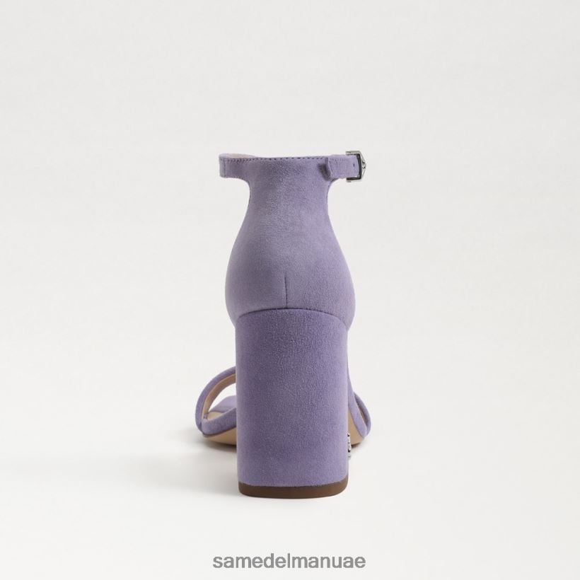 القزحية الأرجوانية أحذية Sam Edelman نحيف صندل دانييلا بكعب عريض 246L6T307