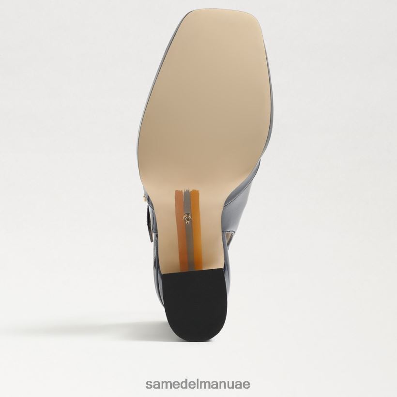 البحرية الملكية أحذية Sam Edelman نحيف جيلدي كعب ماري جين 246L6T313