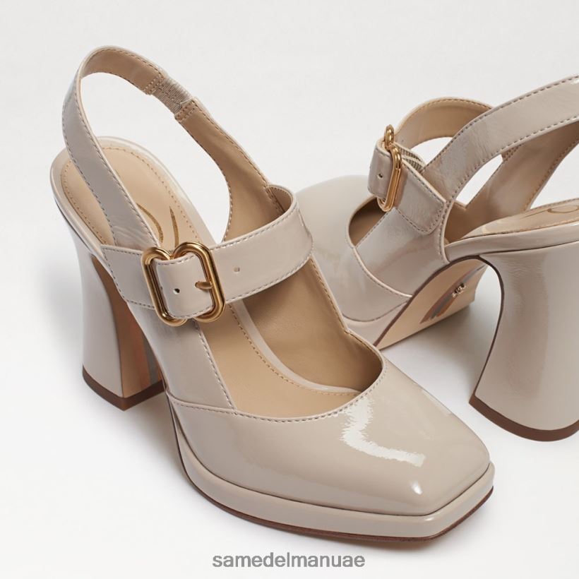 براءة الكتان أحذية Sam Edelman نحيف جيلدي كعب ماري جين 246L6T315
