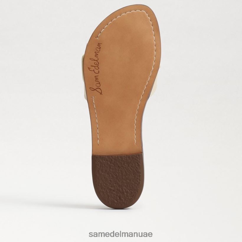 القمح المبيض أحذية Sam Edelman نحيف صندل منزلق 246L6T32