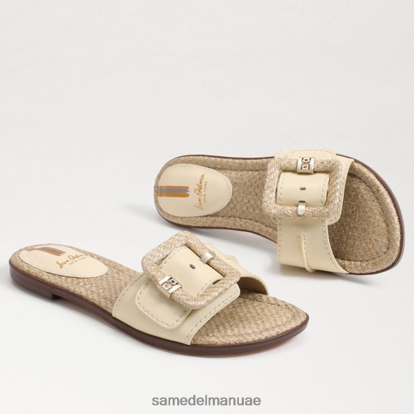القمح المبيض أحذية Sam Edelman نحيف صندل منزلق 246L6T32