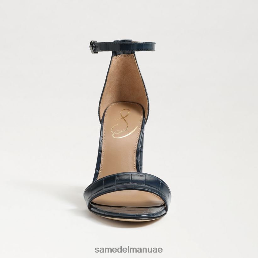 البحرية في المحيط الهادئ أحذية Sam Edelman نحيف صندل بكعب عريض من يارو 246L6T330