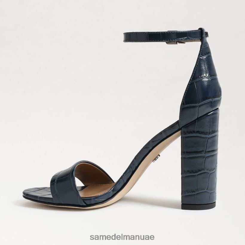 البحرية في المحيط الهادئ أحذية Sam Edelman نحيف صندل بكعب عريض من يارو 246L6T330