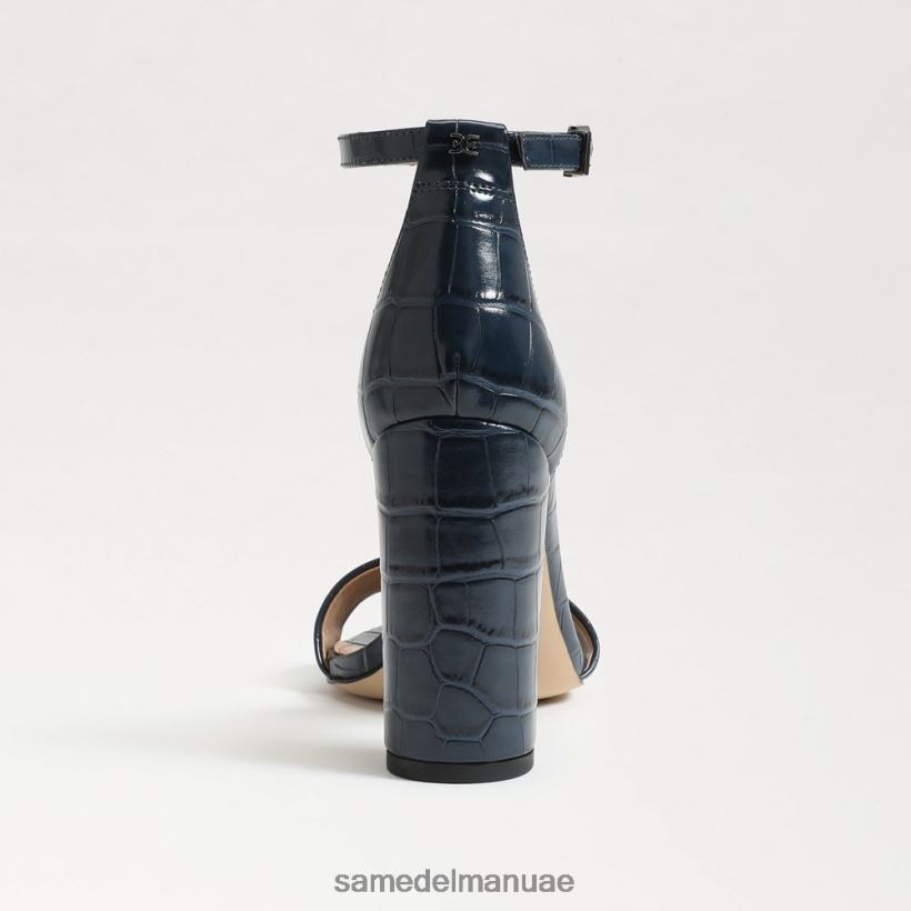 البحرية في المحيط الهادئ أحذية Sam Edelman نحيف صندل بكعب عريض من يارو 246L6T330