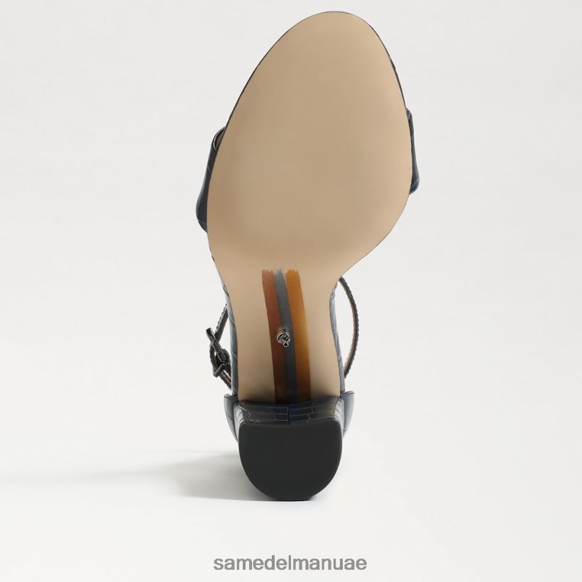 البحرية في المحيط الهادئ أحذية Sam Edelman نحيف صندل بكعب عريض من يارو 246L6T330
