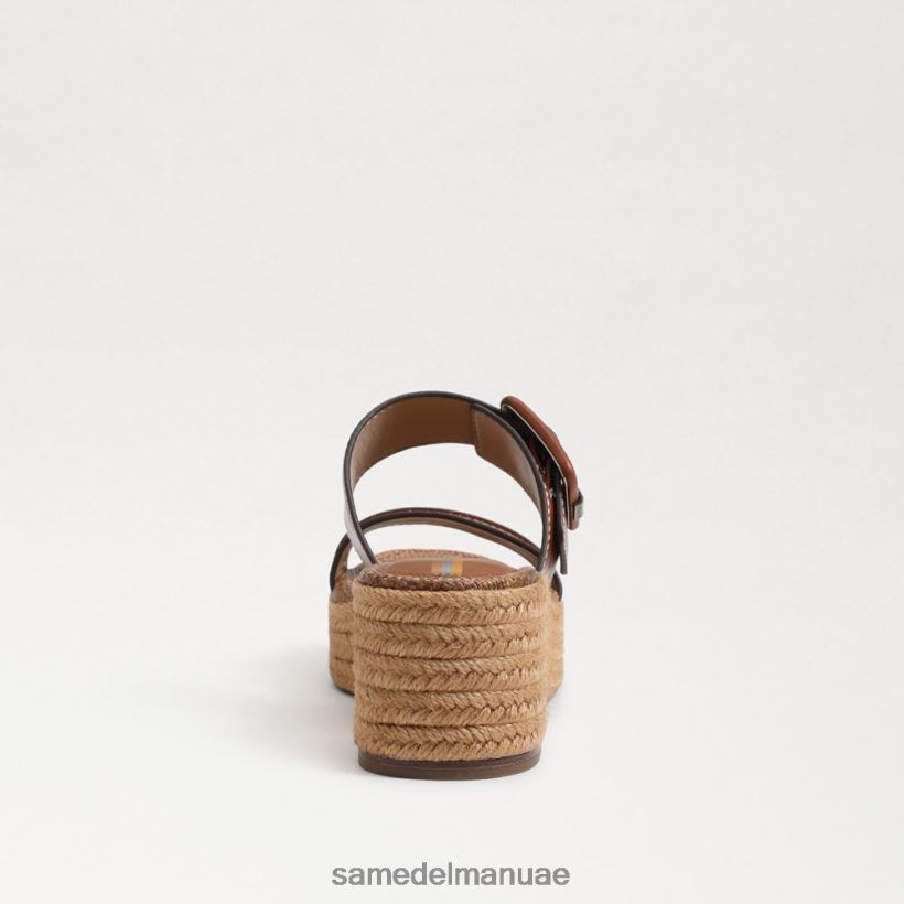 كونياك غني أحذية Sam Edelman نحيف صندل كارسون اسبادريل بكعب عريض 246L6T353