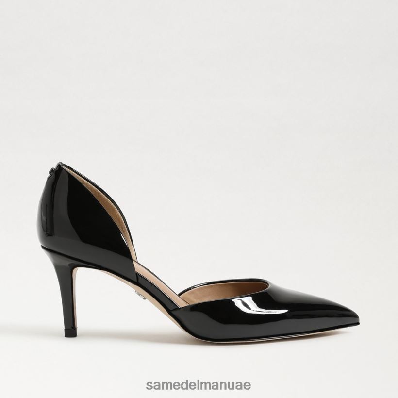 أسود براءة اختراع أحذية Sam Edelman نحيف مضخة مدببة عند أصابع القدم 246L6T363