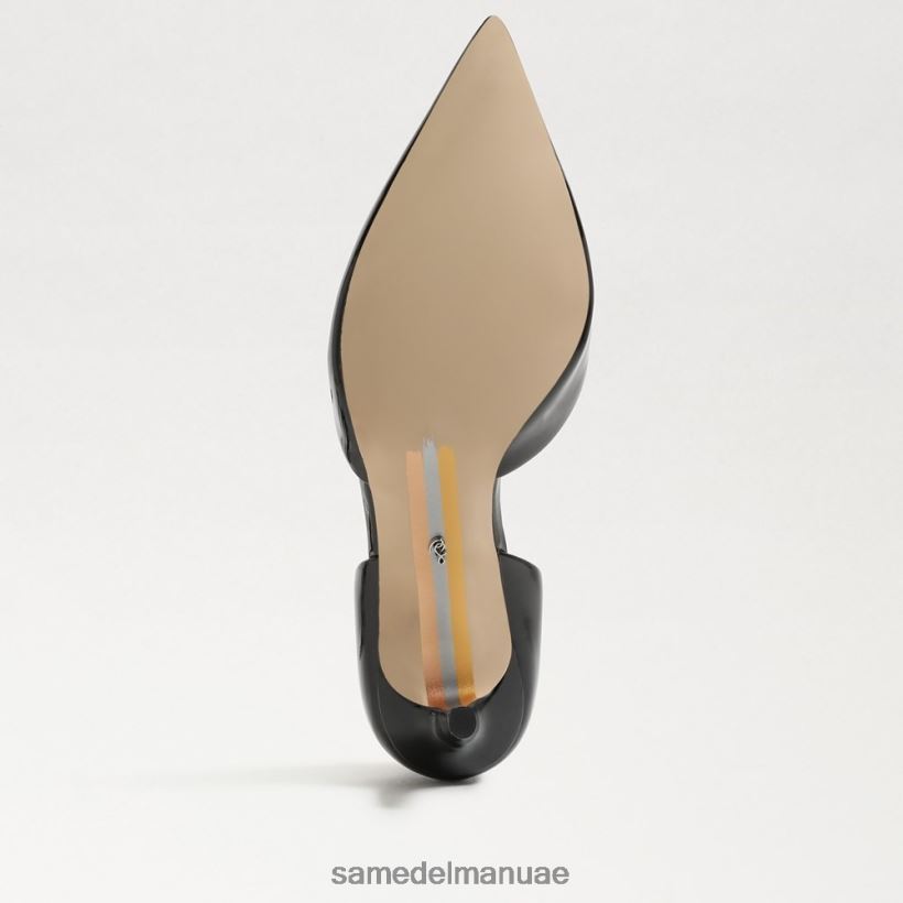 أسود براءة اختراع أحذية Sam Edelman نحيف مضخة مدببة عند أصابع القدم 246L6T363
