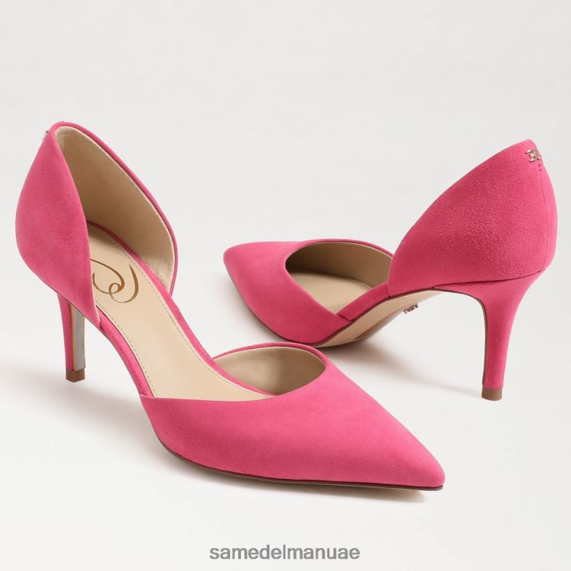 الداليا الوردي أحذية Sam Edelman نحيف مضخة مدببة عند أصابع القدم 246L6T364