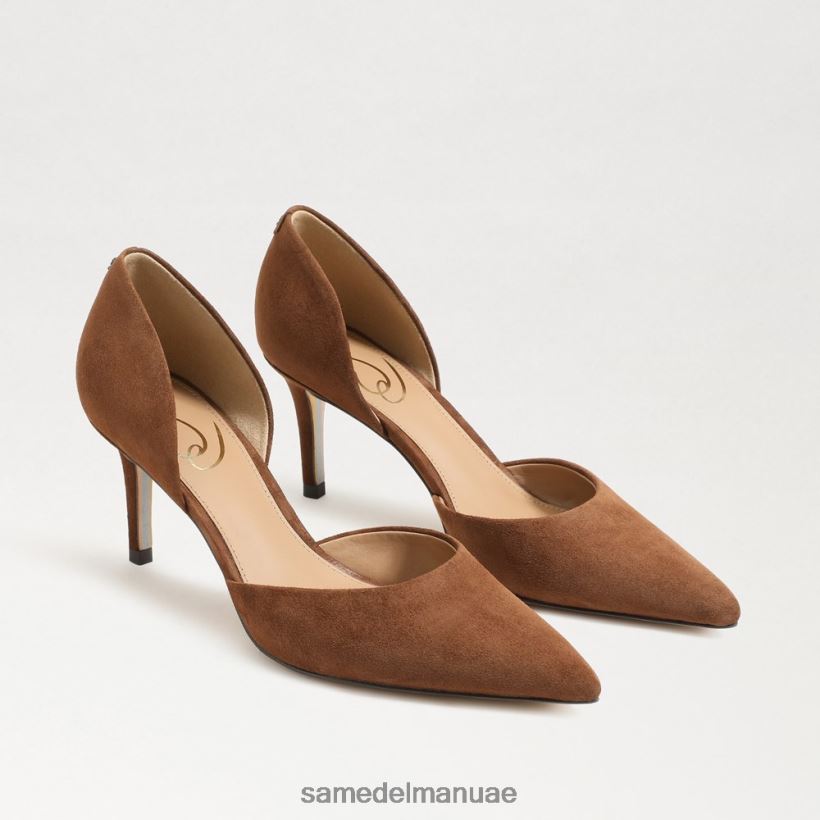 جوز الهند المحمص أحذية Sam Edelman نحيف مضخة مدببة عند أصابع القدم 246L6T365