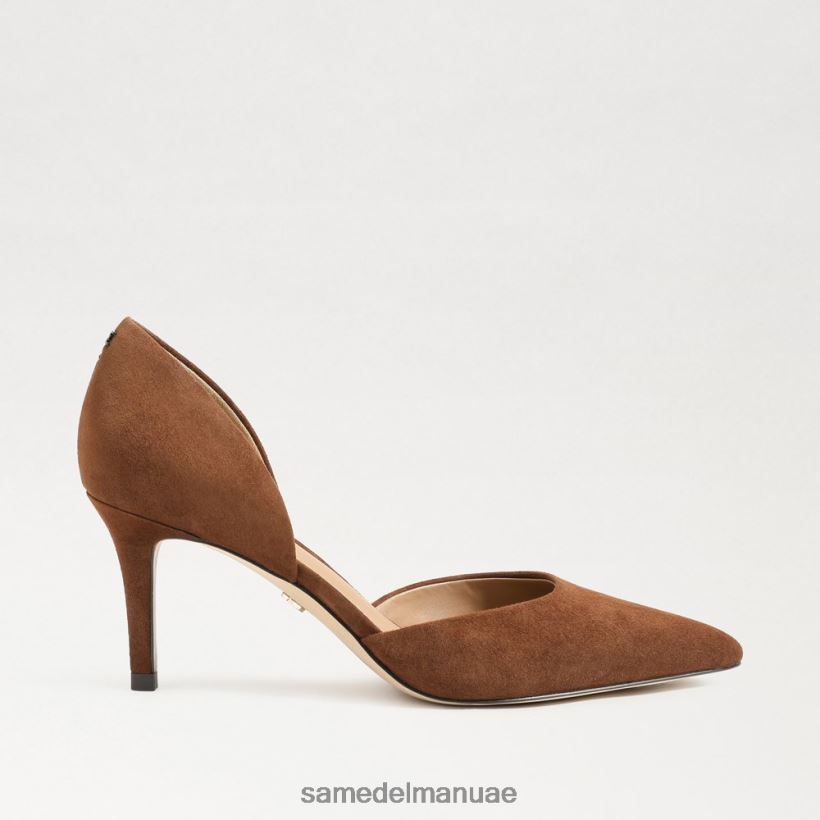 جوز الهند المحمص أحذية Sam Edelman نحيف مضخة مدببة عند أصابع القدم 246L6T365