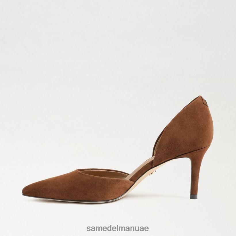جوز الهند المحمص أحذية Sam Edelman نحيف مضخة مدببة عند أصابع القدم 246L6T365