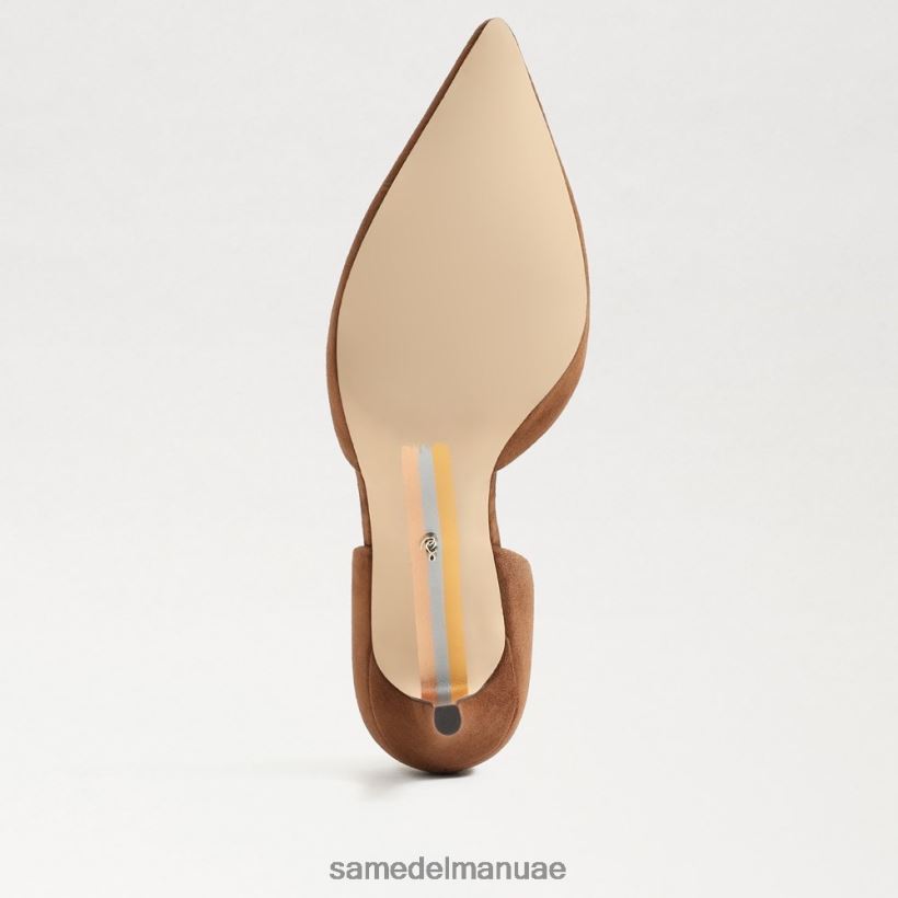 جوز الهند المحمص أحذية Sam Edelman نحيف مضخة مدببة عند أصابع القدم 246L6T365