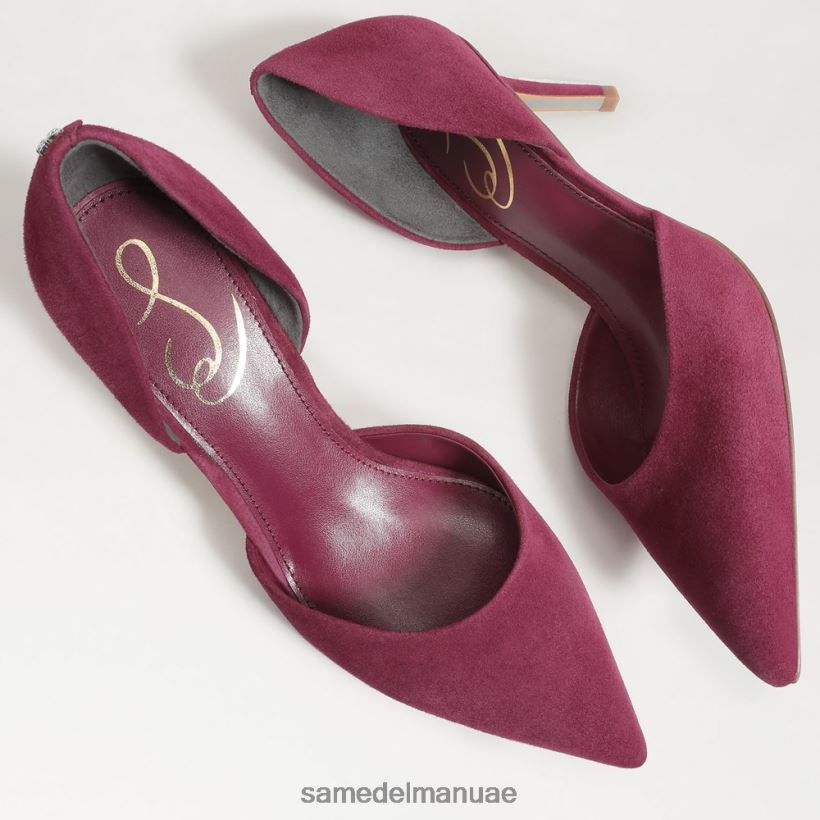 التوت أحذية Sam Edelman نحيف مضخة مدببة عند أصابع القدم 246L6T366