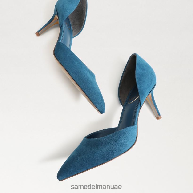 جلد الغزال الياقوت أحذية Sam Edelman نحيف مضخة مدببة عند أصابع القدم 246L6T369