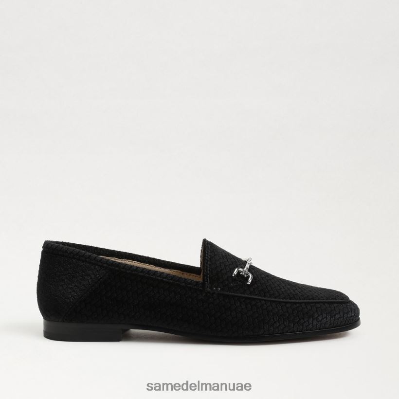 المخمل الأسود أحذية Sam Edelman نحيف لورين بت متعطل 246L6T36
