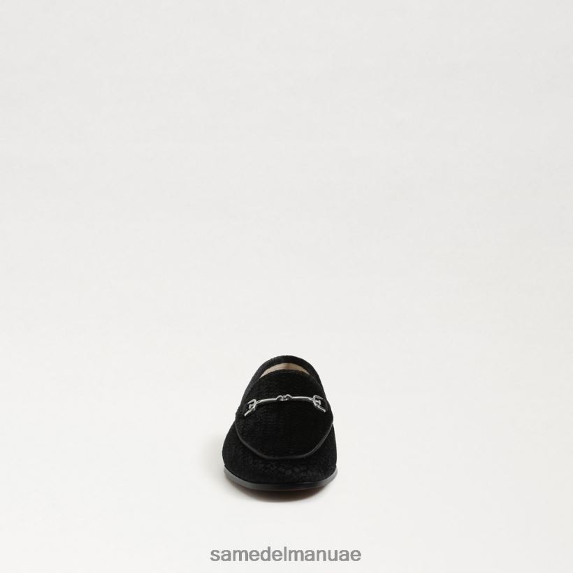 المخمل الأسود أحذية Sam Edelman نحيف لورين بت متعطل 246L6T36