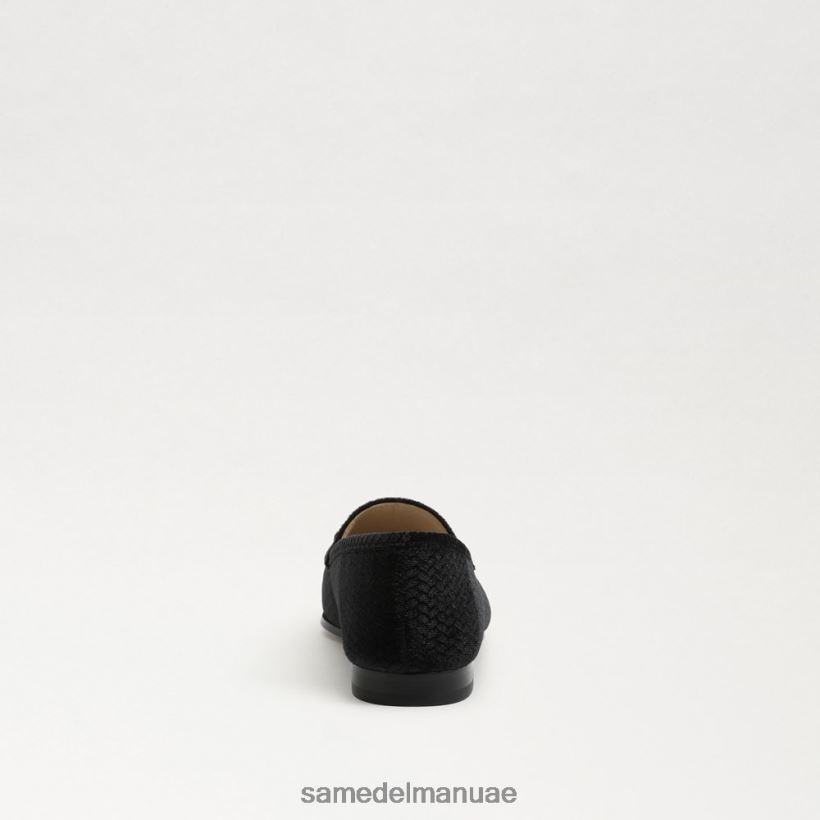المخمل الأسود أحذية Sam Edelman نحيف لورين بت متعطل 246L6T36