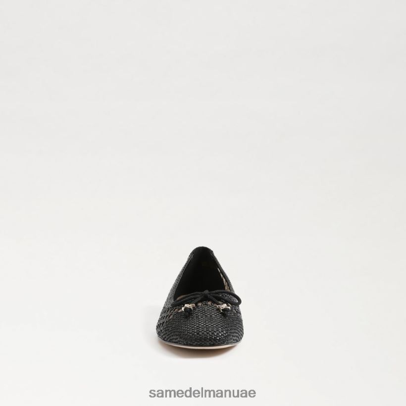 أسود أحذية Sam Edelman نحيف قد يكون الباليه مسطحًا 246L6T370