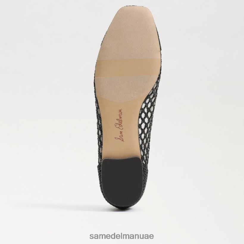 أسود أحذية Sam Edelman نحيف قد يكون الباليه مسطحًا 246L6T370