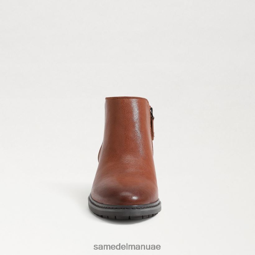 بني مصفر أحذية Sam Edelman نحيف حذاء برايس للكاحل 246L6T375