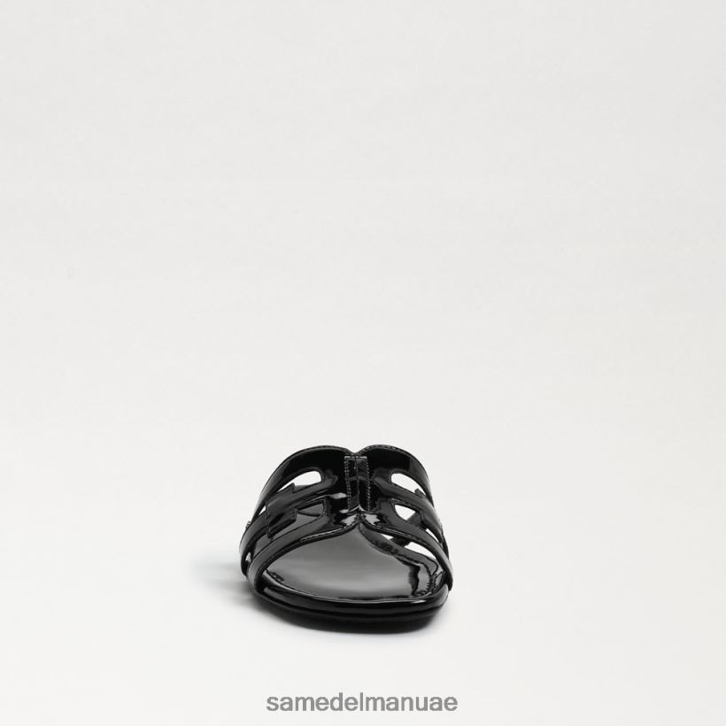 أسود براءة اختراع أحذية Sam Edelman نحيف صندل منزلق خليج 246L6T379