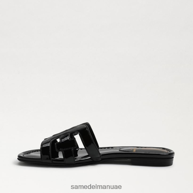 أسود براءة اختراع أحذية Sam Edelman نحيف صندل منزلق خليج 246L6T379